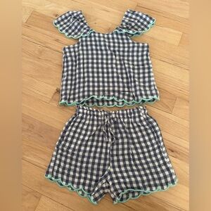 Old Navy Gingham Toddler Outfit